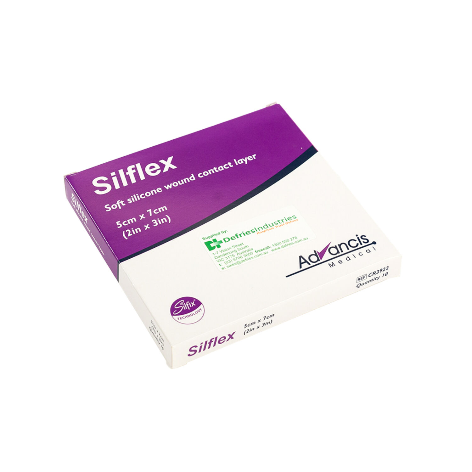 Silflex 5cm x 7cm