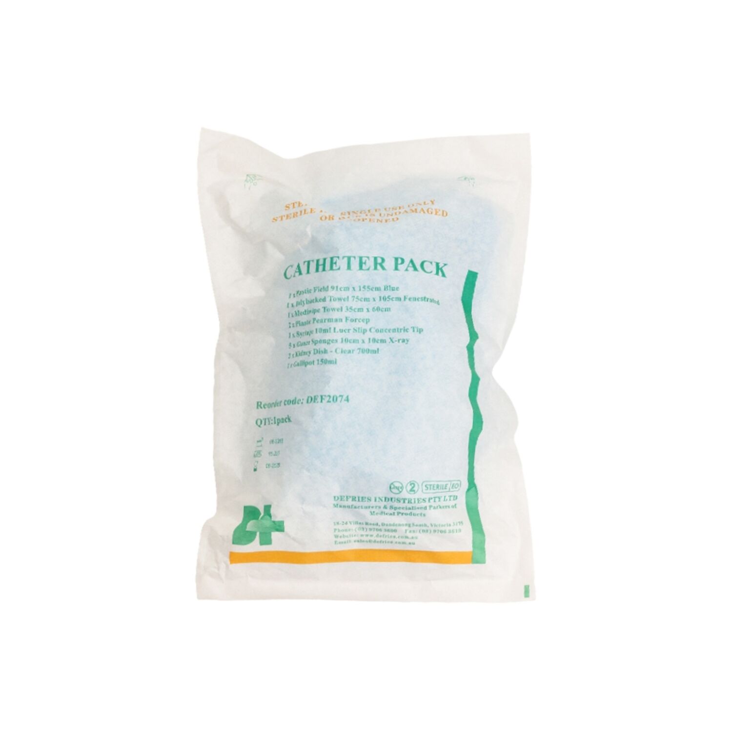 DEF2074 Catheter Pack